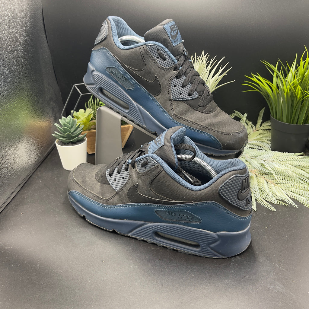 Nike air max 90 black navy trainers mens uk11